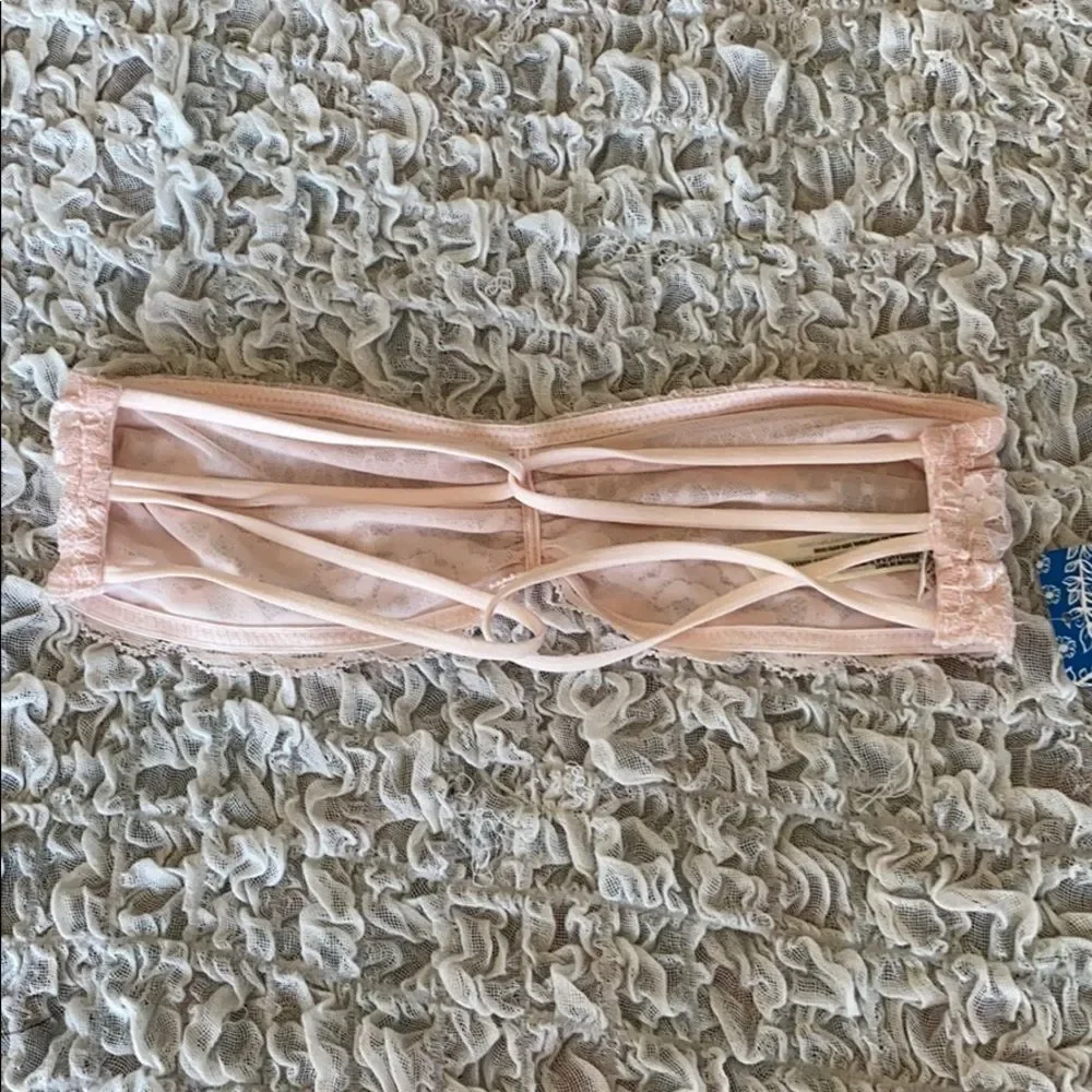 Free People Lace Bandeau Bra